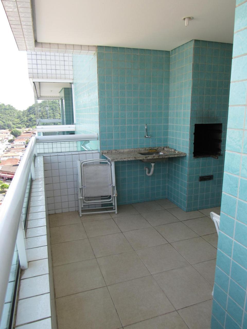Apartamento No Canto Do Forte, Wi-Fi, Estacionamento Gratuito E Churrasqueira Praia Grande  Esterno foto